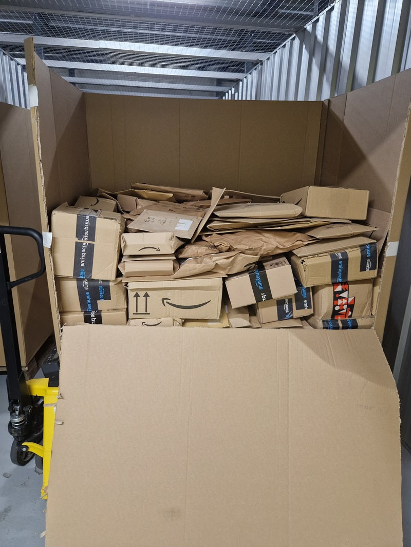 400 kg paquetes perdidos Amazon